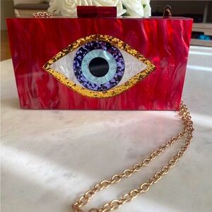 Stunning Evil Eye Clutch